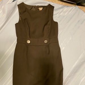 Black dress above the knee length